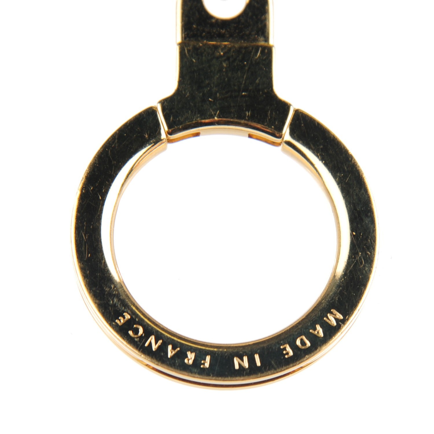 Louis Vuitton Pochette Extender Key Ring Gold 4 of 4