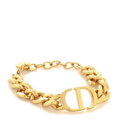 Christian Dior Metal 30 Montaigne Chain Bracelet Gold 1 of 5