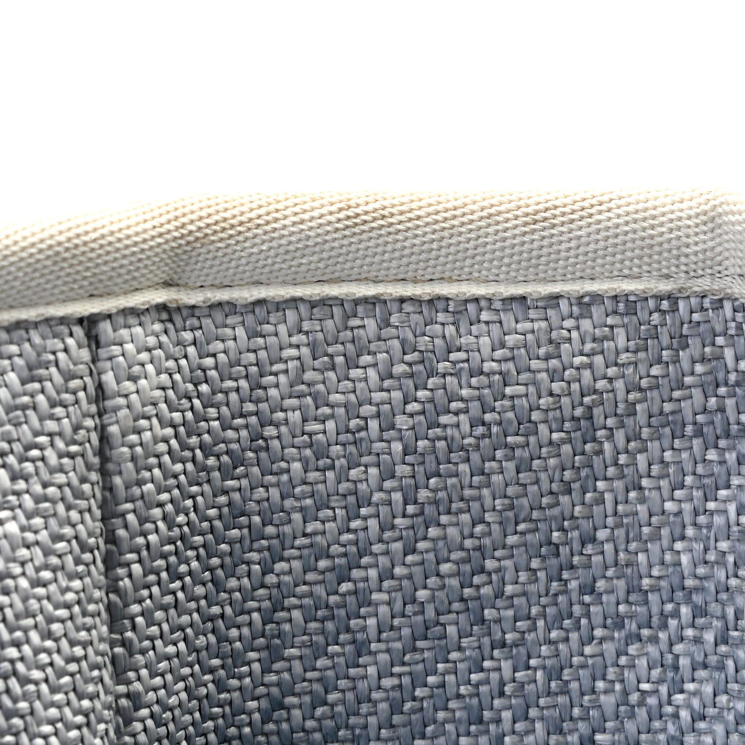 Chanel Canvas Medium Deauville Tote Light Blue 17 of 19