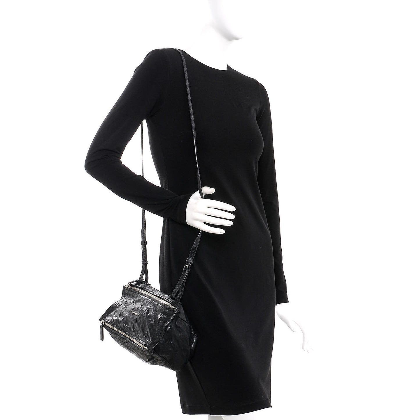 Tumbled Sheepskin Mini Pandora Black