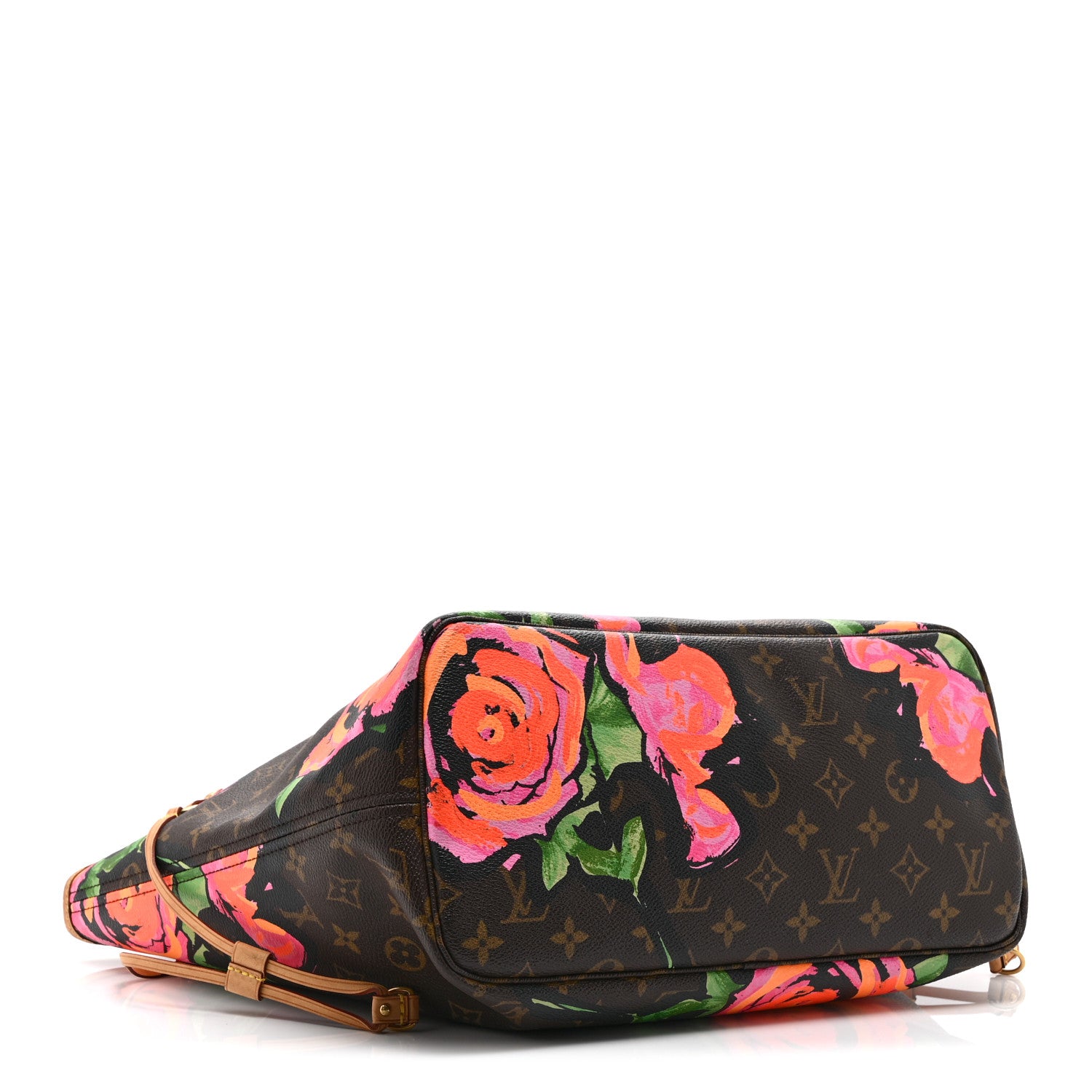 Louis Vuitton Monogram Roses Neverfull MM 4 of 10