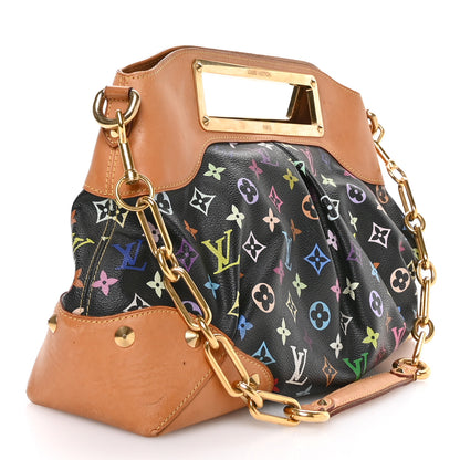 Louis Vuitton Monogram Multicolor Judy GM Black 3 of 10