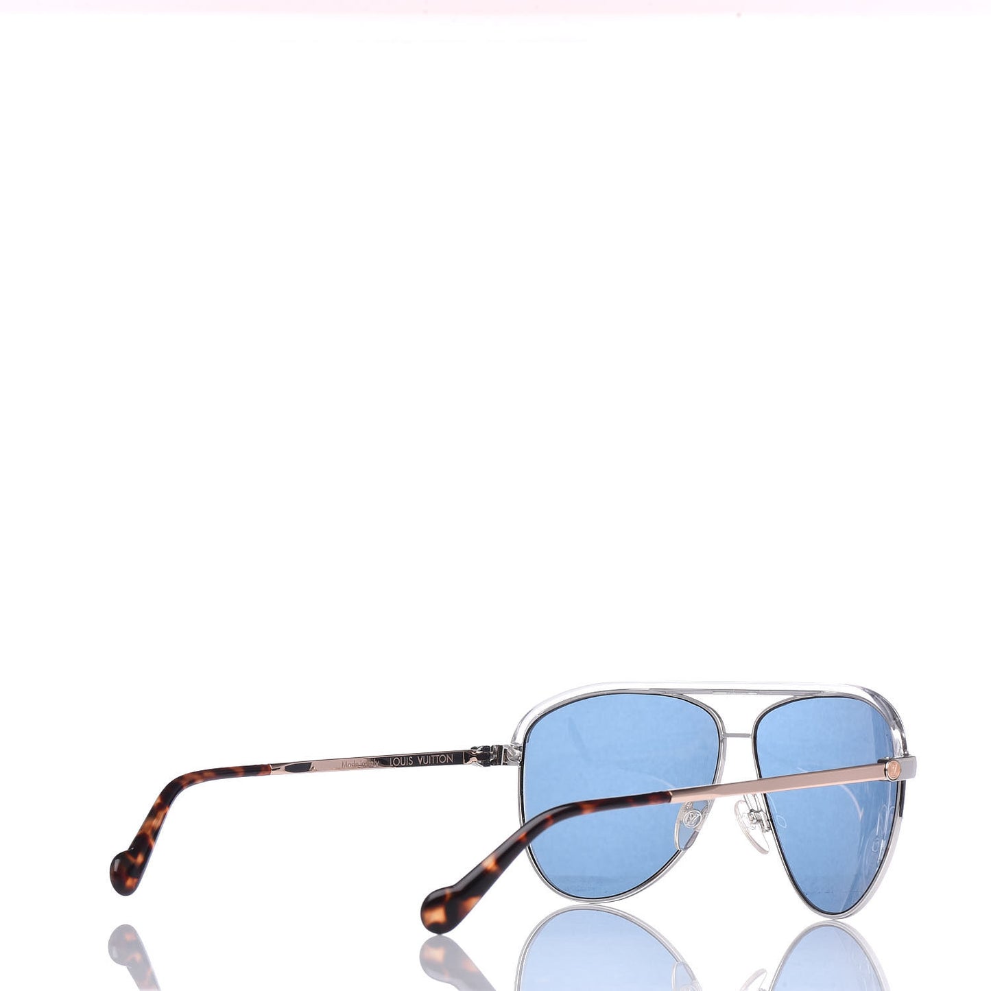 Jet Set Aviator Sunglasses Z0858U Silver