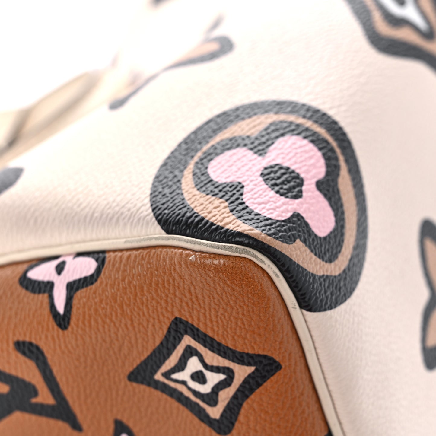 Monogram Giant Wild At Heart Speedy Bandouliere 25 Creme