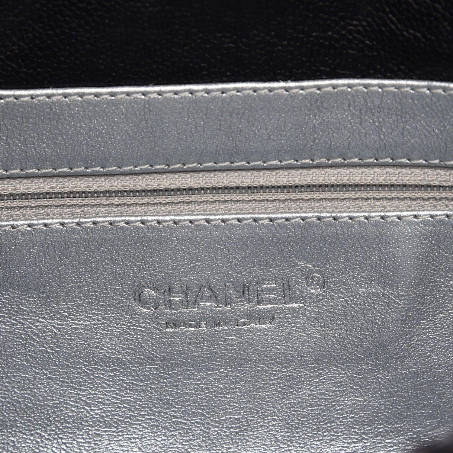 Chanel Glazed Caviar Quilted Modern Chain Flap Black 6 of 8