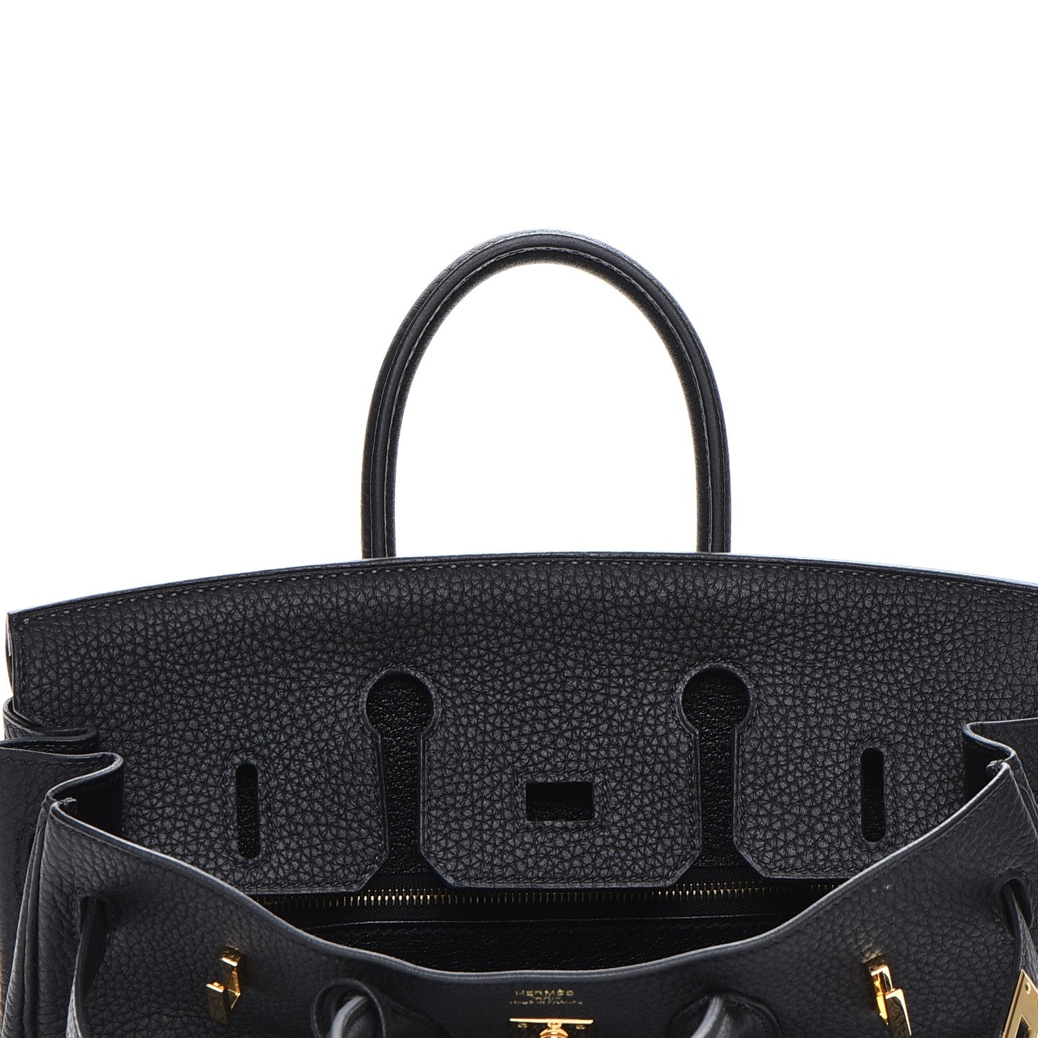 Hermes Togo Birkin 25 Black 17 of 27