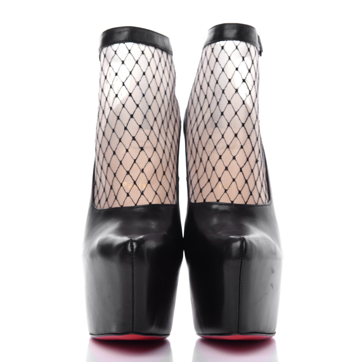 Christian Louboutin Kid Lace Resillissima 160 Booties 36.5 Black 2 of 10