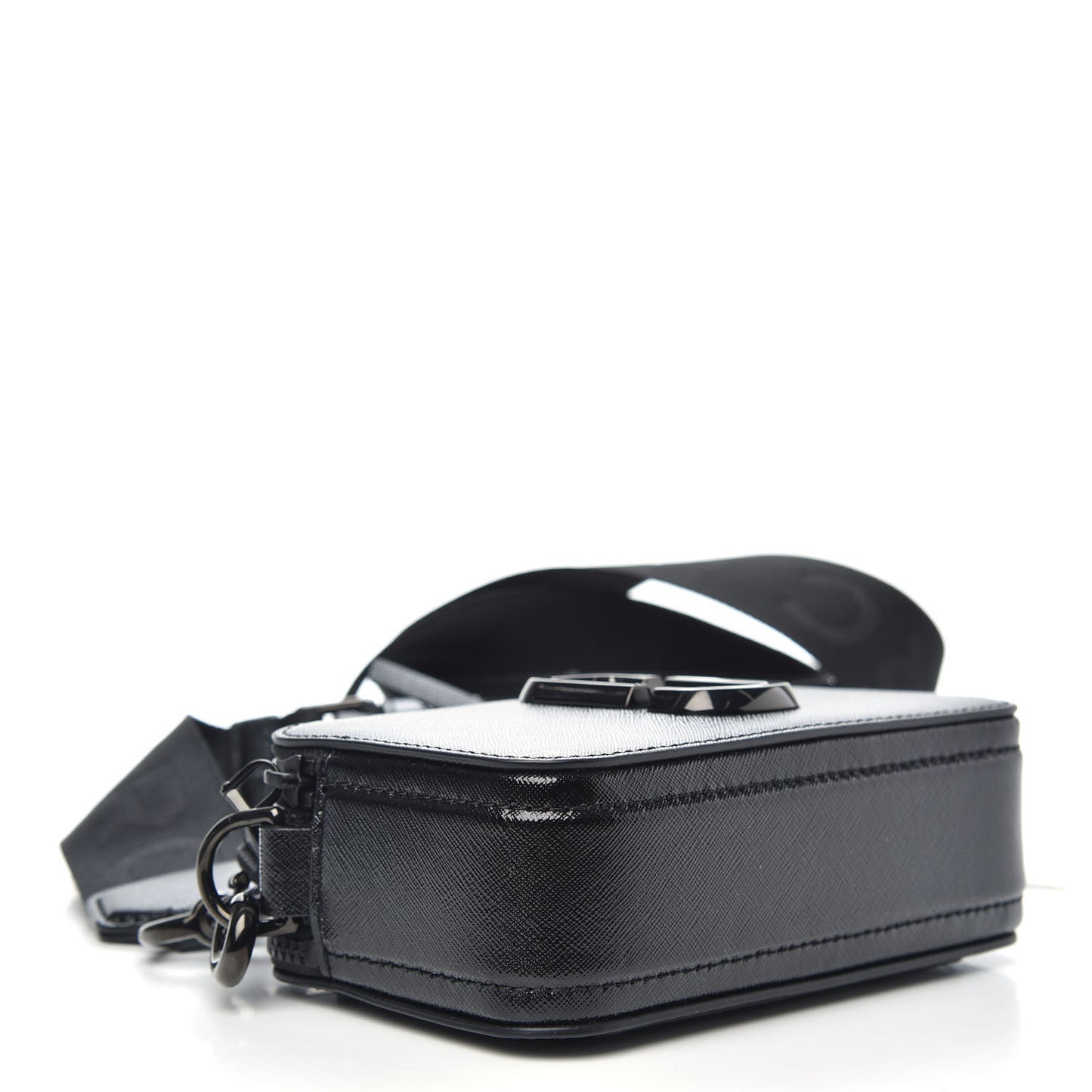 Saffiano Snapshot Camera Bag Black