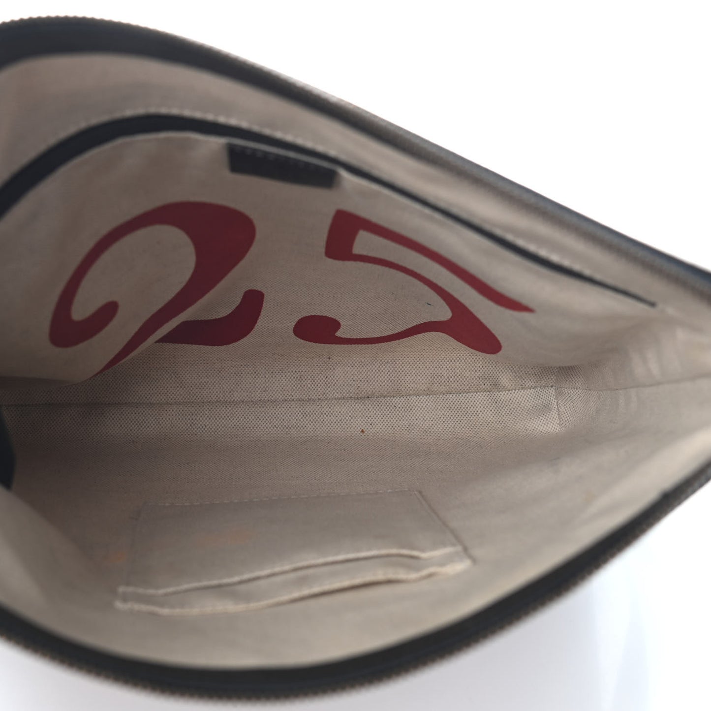 GG Supreme Monogram Angry Cat Flat Messenger Bag