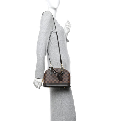 Louis Vuitton Damier Ebene Alma BB 2 of 9