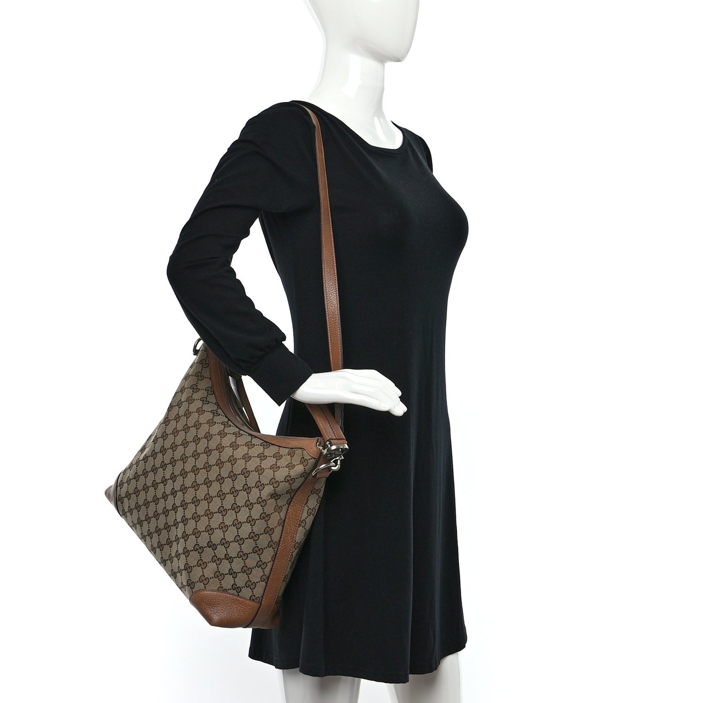 Monogram Small Miss GG Hobo Light Cuir