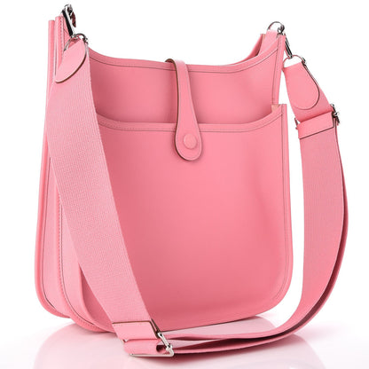 Hermes Epsom Evelyne III PM Rose Confetti 3 of 7