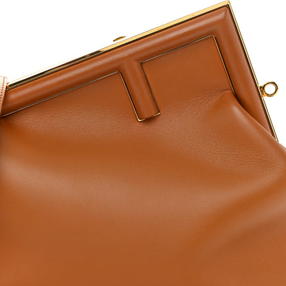 Fendi Shiny Nappa Medium Fendi First Caramello 8 of 10