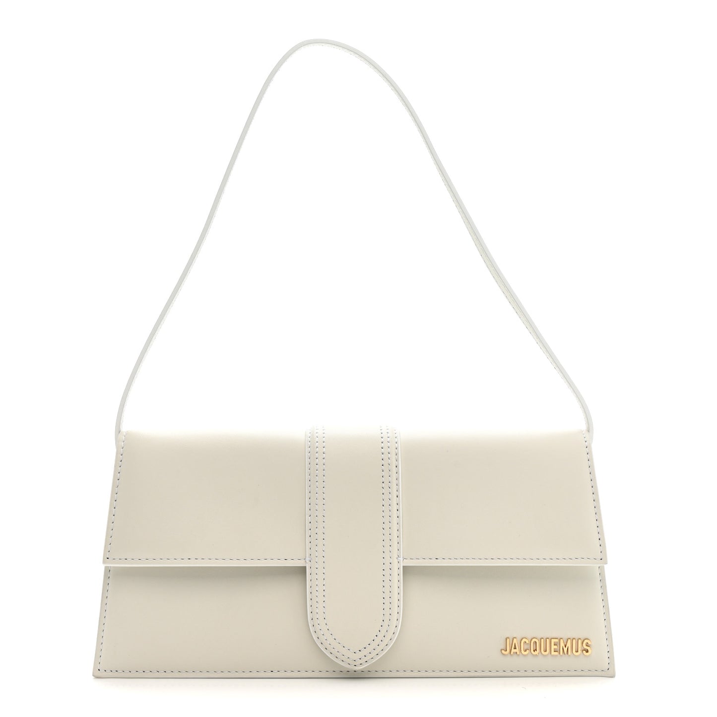 Smooth Calfskin Le Bambino Long White
