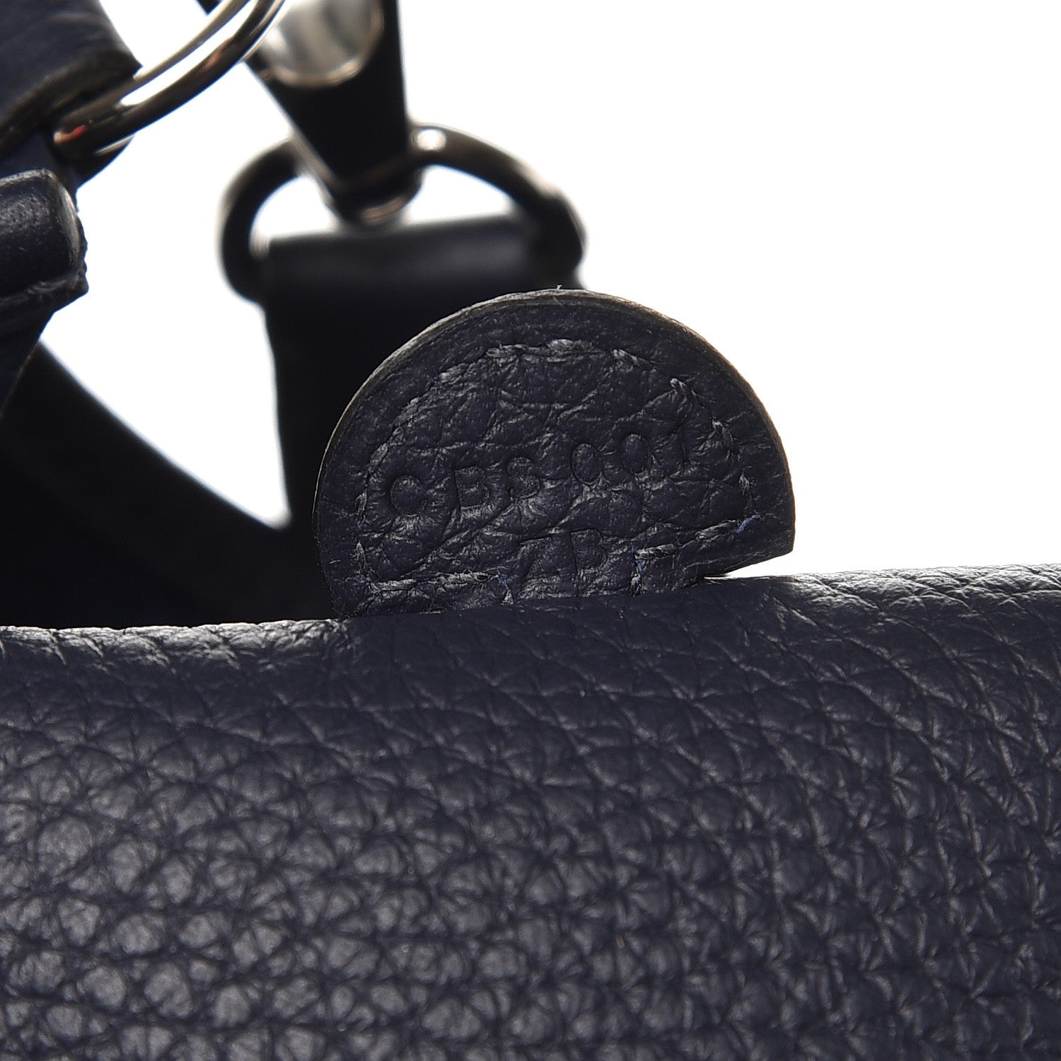 Hermes Taurillon Clemence Evelyne TPM Bleu Nuit 7 of 9