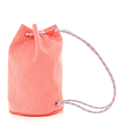 Hermes Les Cabanes Duffle Bag Orange Feu 3 of 10