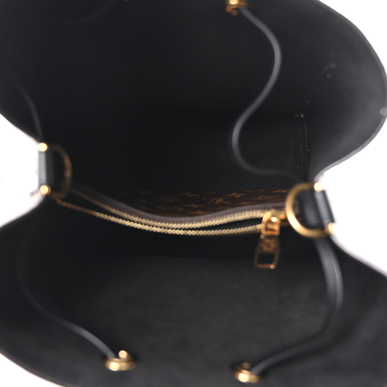 Louis Vuitton Monogram Neonoe MM Black Black 5 of 10