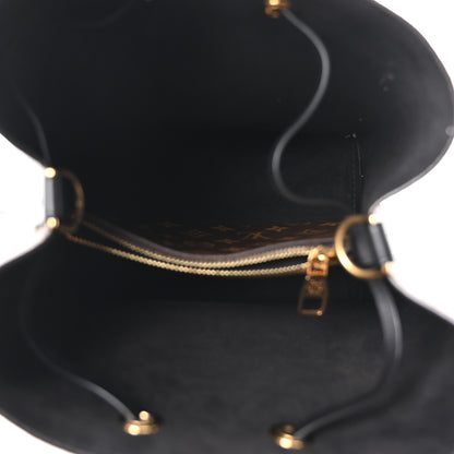 Louis Vuitton Monogram Neonoe MM Black Black 5 of 10