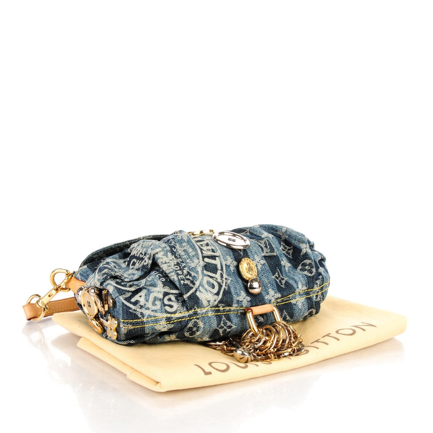 Louis Vuitton Denim Raye Judy Blame Mini Pleaty 5 of 8