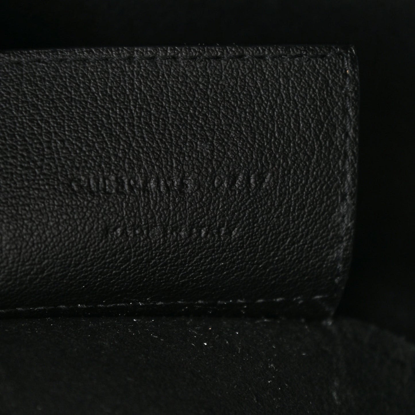 Calfskin Large Shopping Tote Black