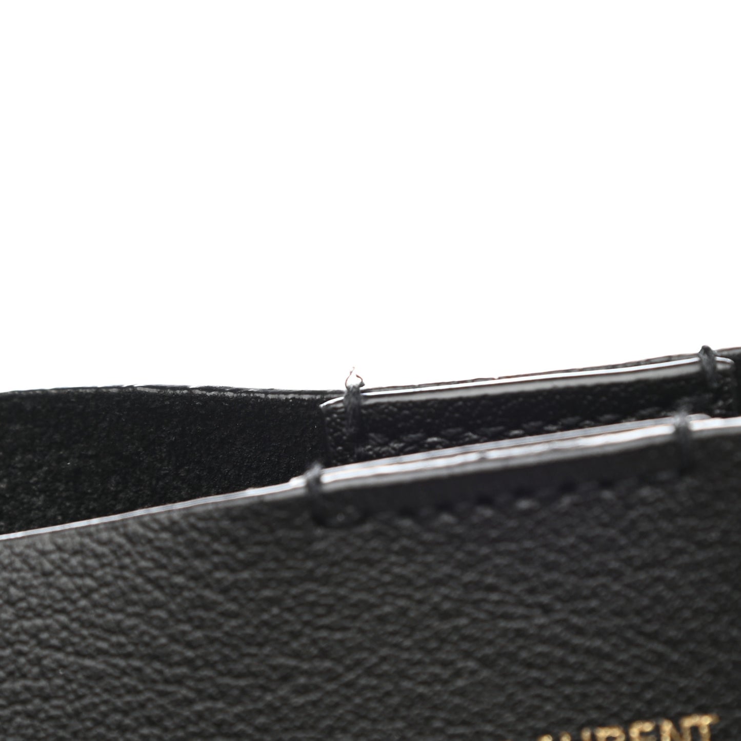 Calfskin Large Shopping Tote Black