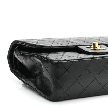 Chanel Lambskin Quilted Small Double Flap Black 9 of 13