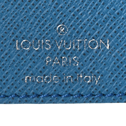 Louis Vuitton LOUIS VUITTON Damier Graphite Illustre V Key Holder Blue 3 of 4
