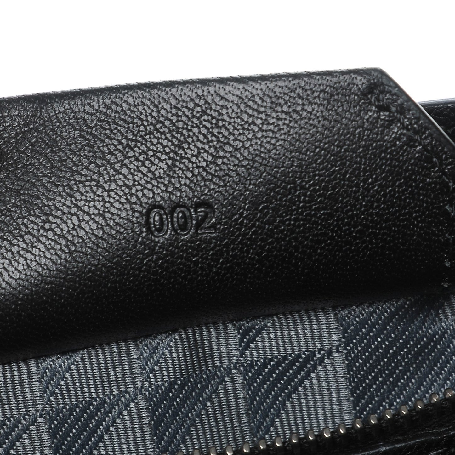 Lambskin Fringe PS1 Crossbody Pouch Black