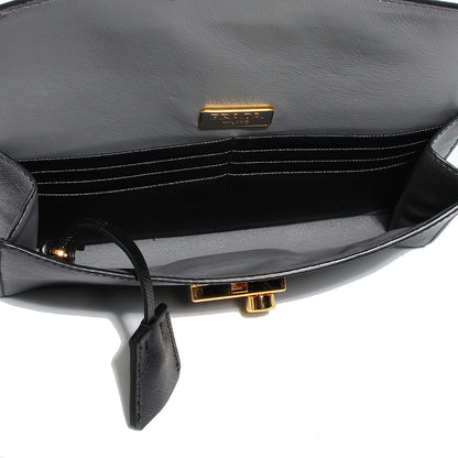 Prada Saffiano Sound Clutch Nero Black 10 of 12