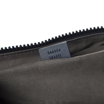 Gucci GG Supreme Monogram Blooms Medium Day Backpack Beige Blue Navy 6 of 9