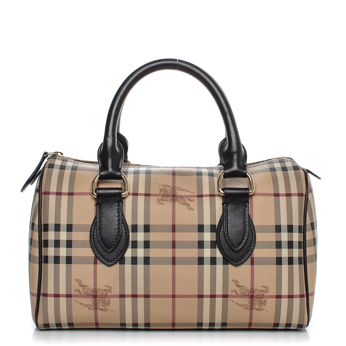 Haymarket Check Small Chester Bowling Bag Chocolate