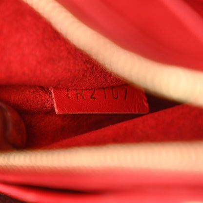 Louis Vuitton Grained Calfskin Monogram Double V Rubis 7 of 19