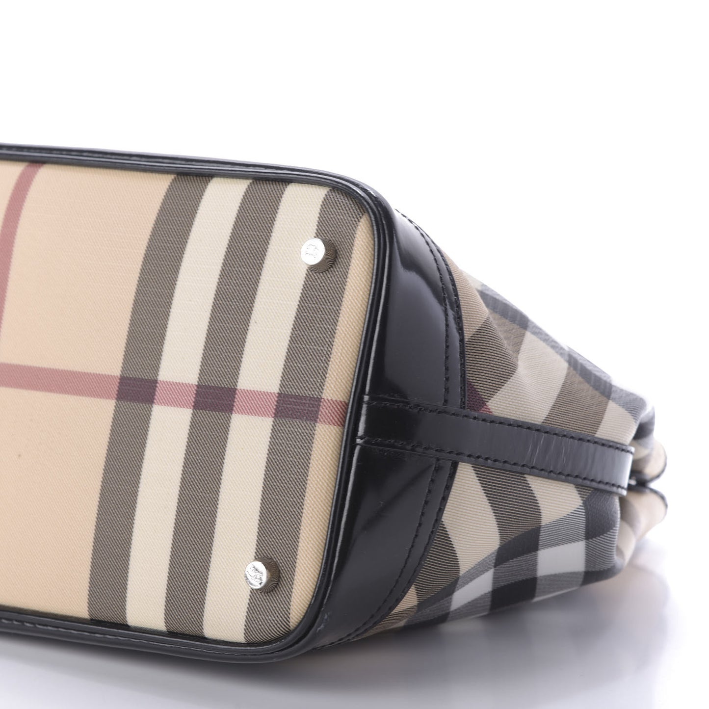 Nova Check Medium Tote Black