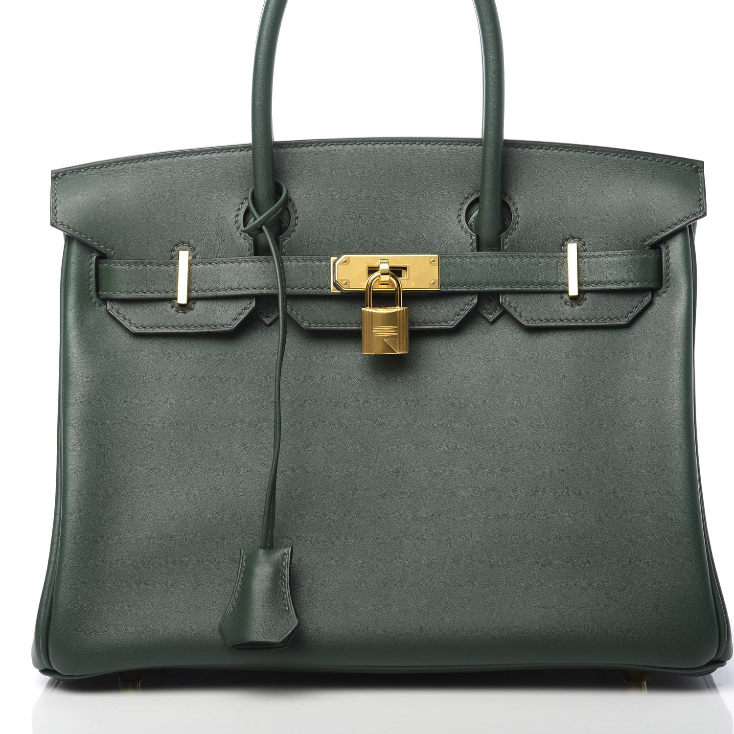 Hermes Veau Jonathan Birkin 30 Vert Tropical 8 of 11