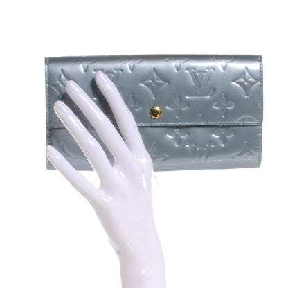 Louis Vuitton Vernis Sarah Wallet Givre 2 of 8