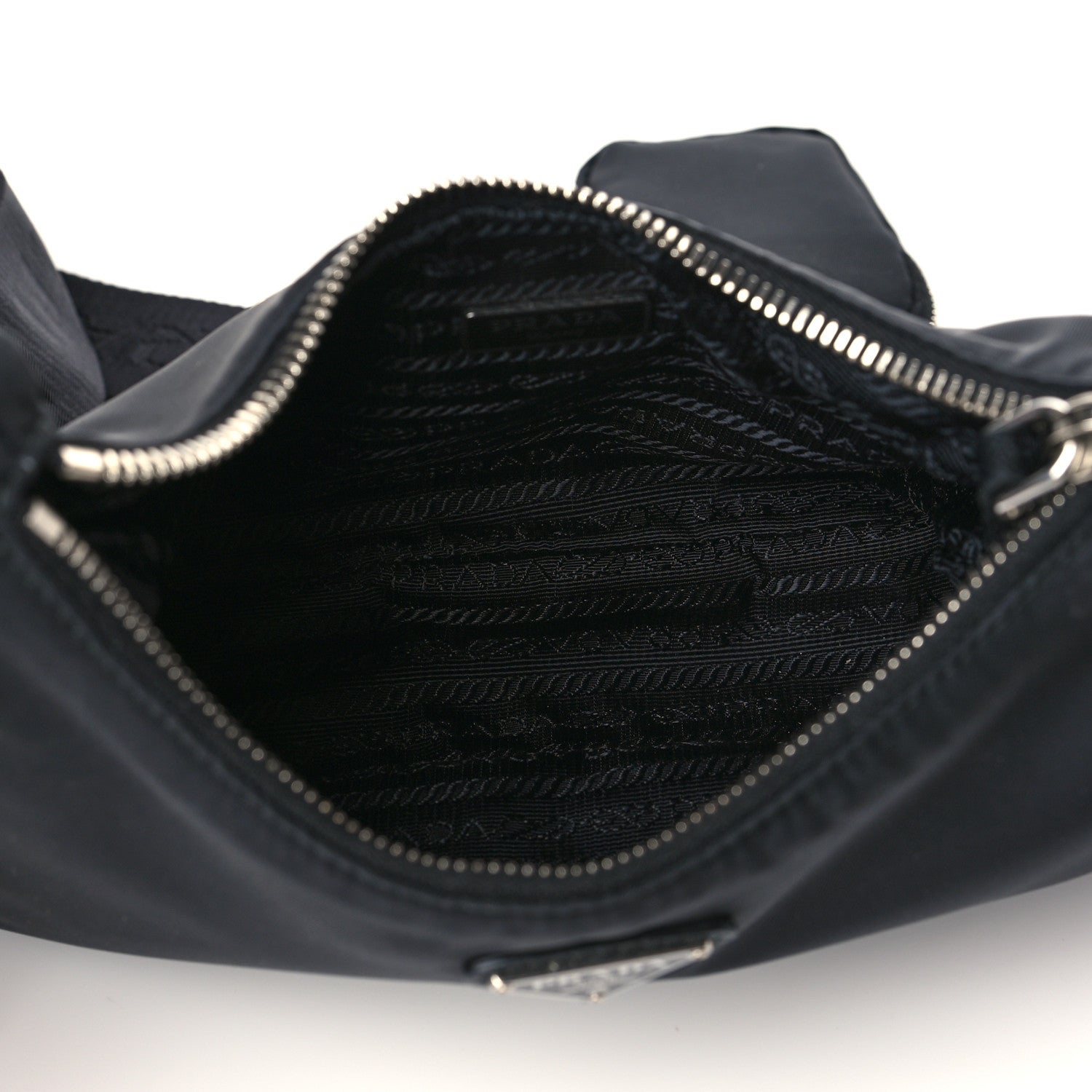 Prada Nylon Re-Edition 2005 Shoulder Bag Black 5 of 10