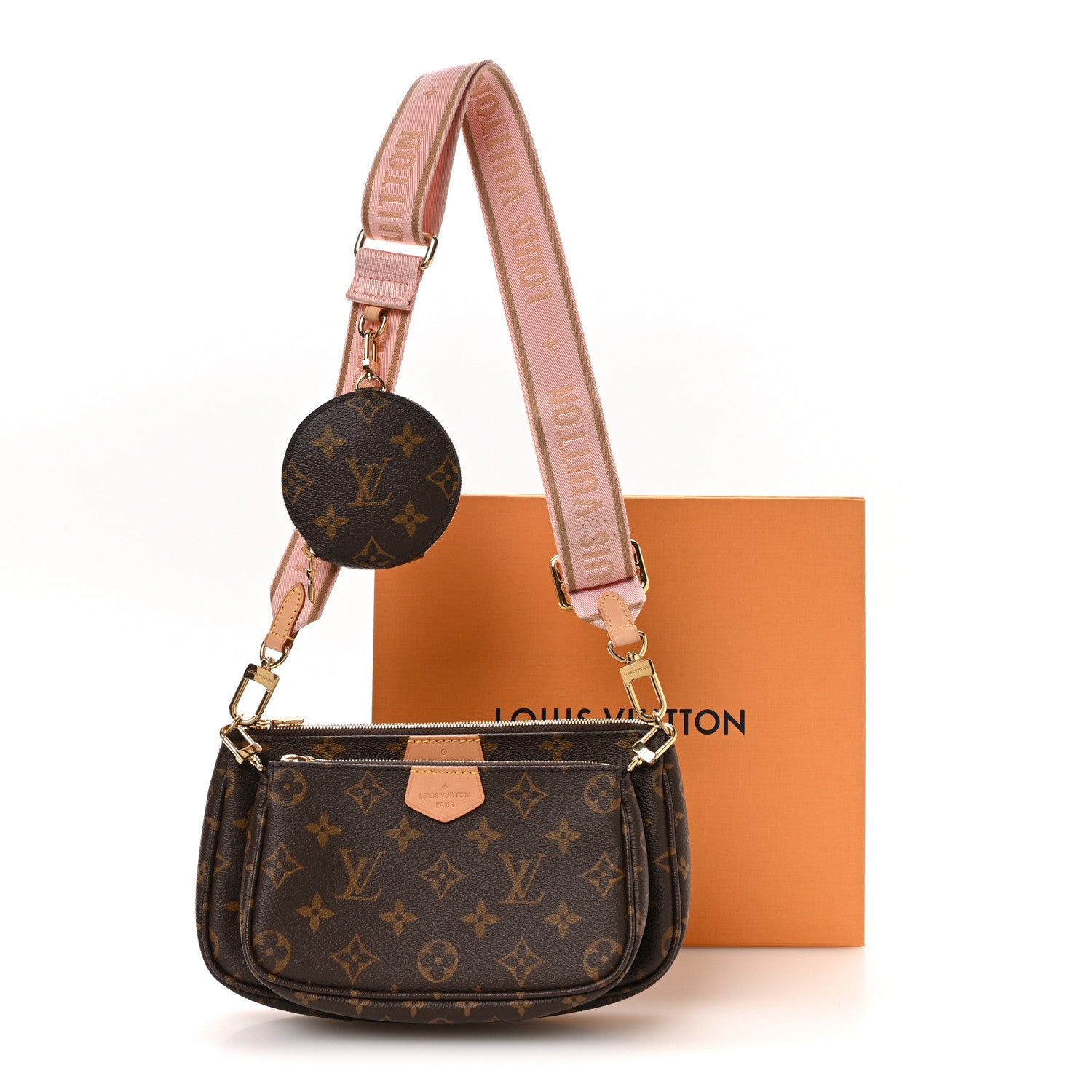 Louis Vuitton Monogram Multi Pochette Accessories Rose Clair 10 of 10
