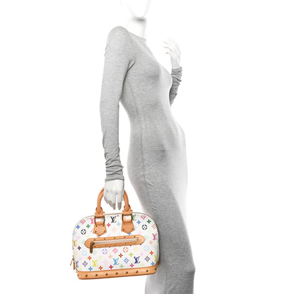 Louis Vuitton Monogram Multicolor Alma White 2 of 15