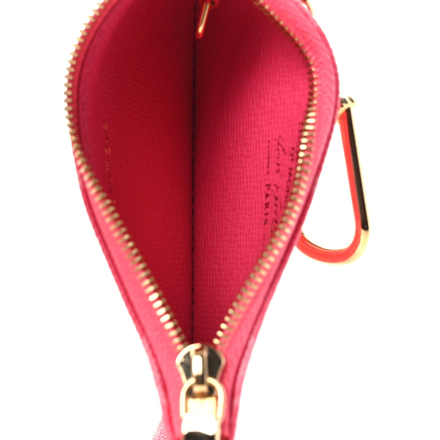 Monogram Origine Key Pouch Rose Ruban