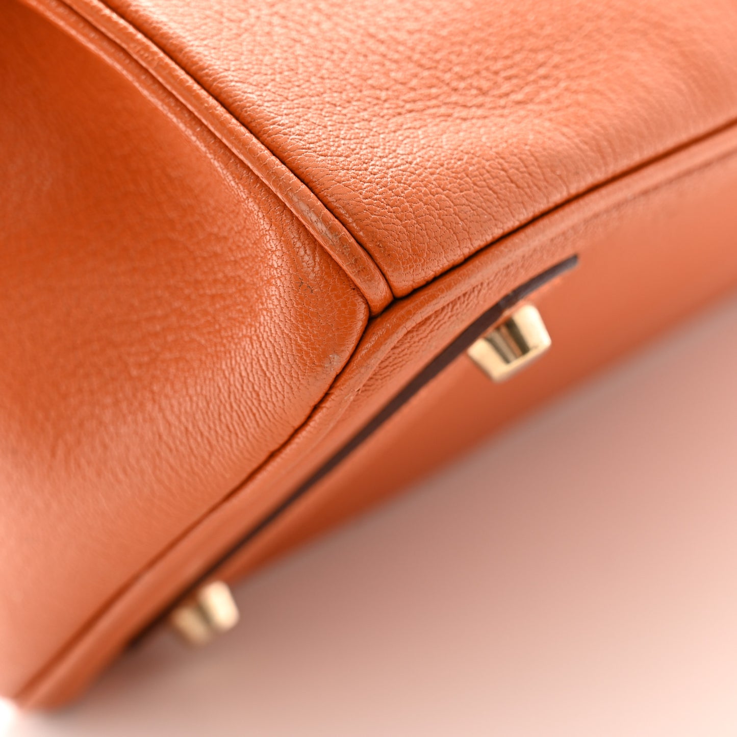 Chevre Mysore Birkin 30 Orange