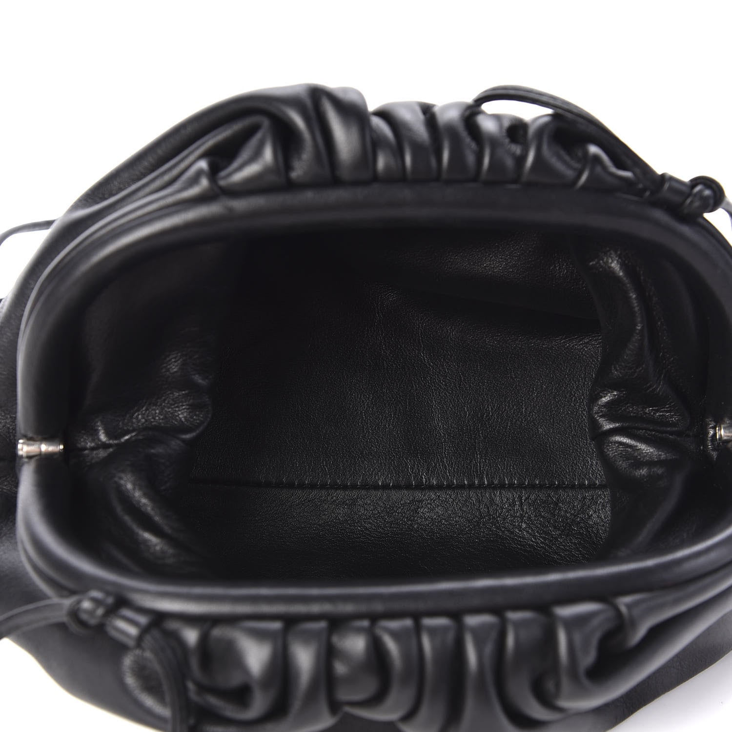 Bottega Veneta Butter Calfskin The Mini Pouch Black 4 of 8