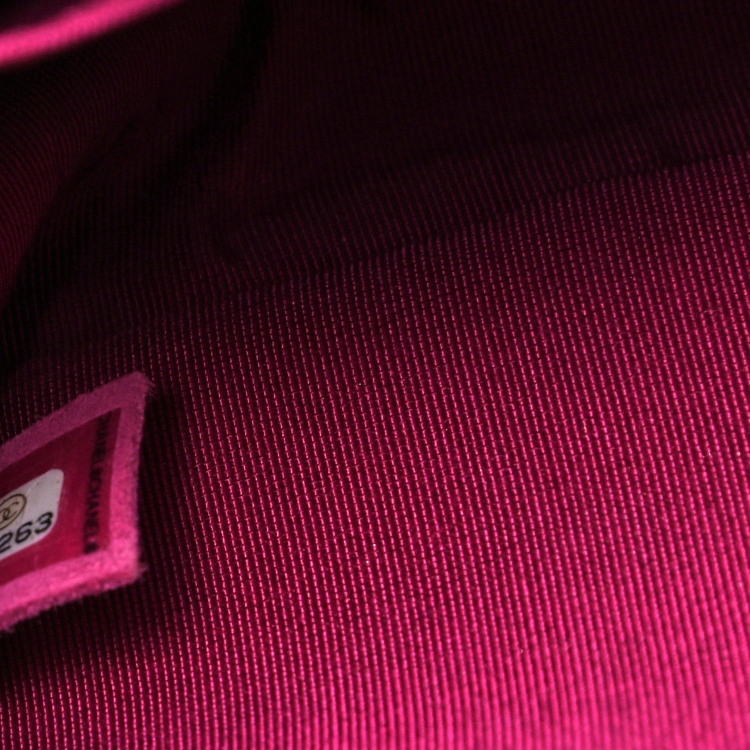 Chanel Caviar Quilted Medium Boy Flap Fuchsia 6 of 8