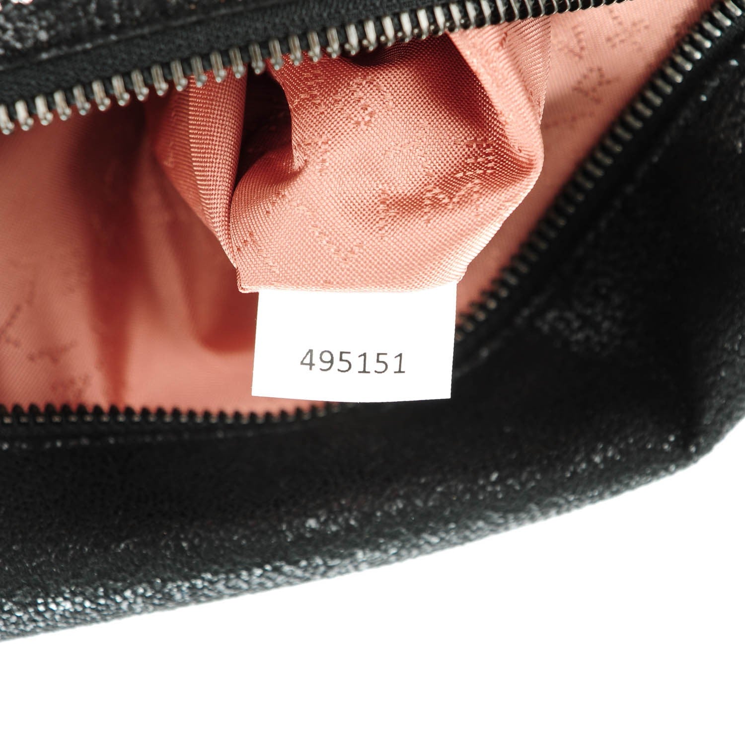 Stella McCartney Shaggy Deer Falabella Fold Over Tote Black 7 of 8