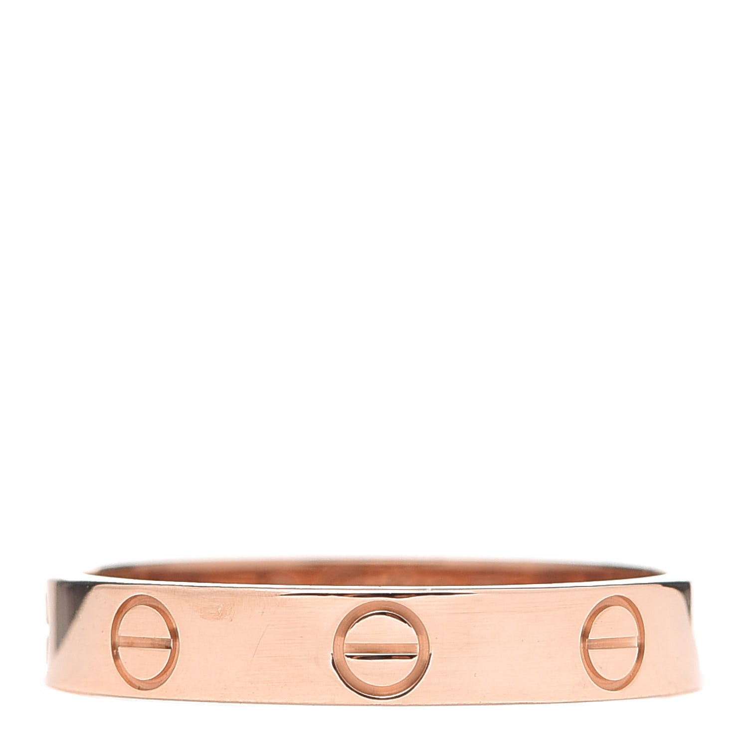 Cartier 18K Pink Gold 3.5mm LOVE Wedding Band Ring 57 8 1 of 6