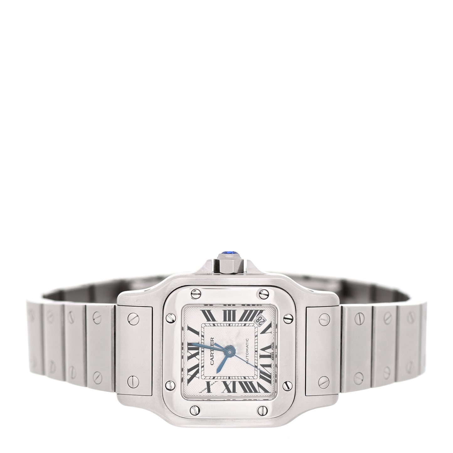 Stainless Steel 24mm Santos de Cartier Galbee Automatic Watch