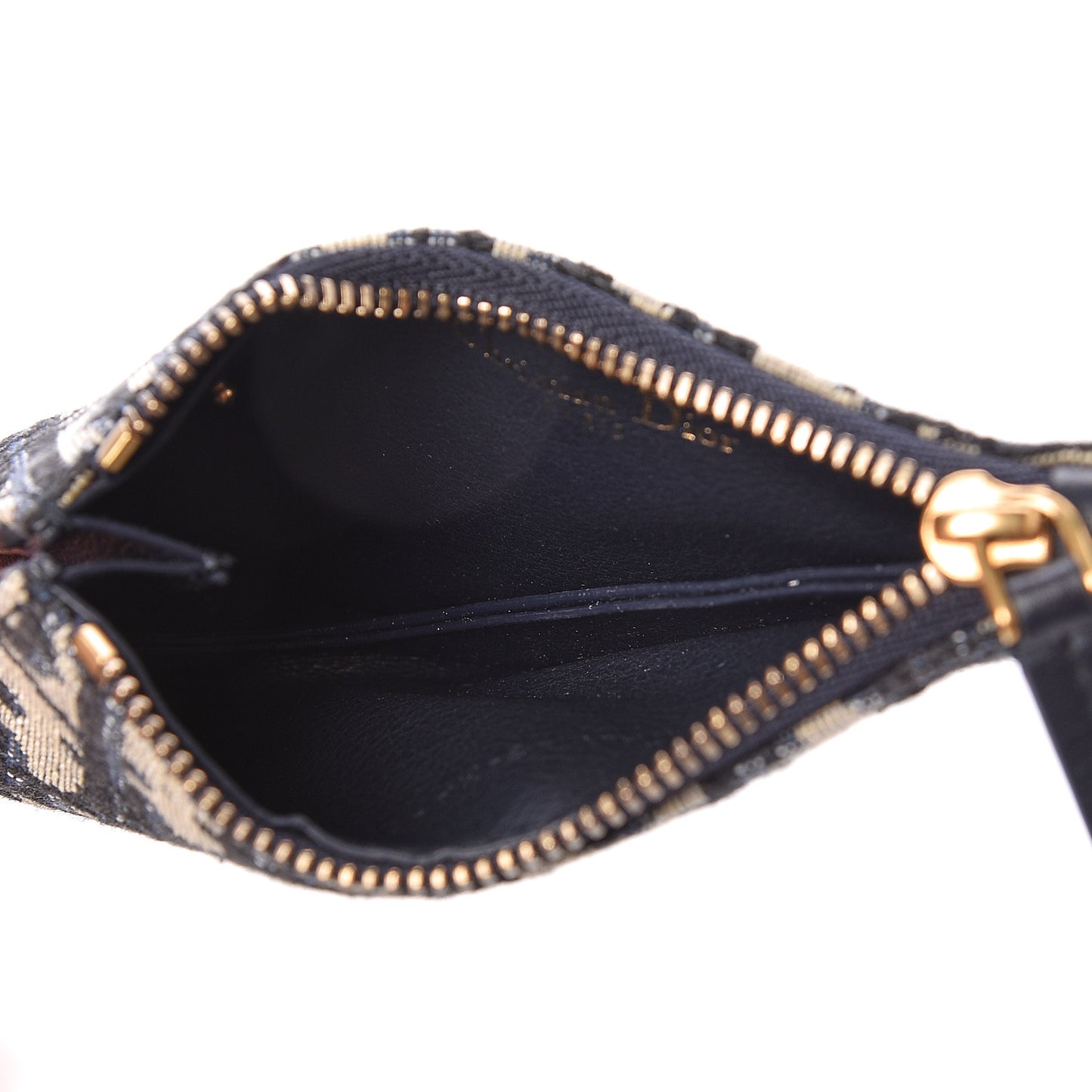 Oblique Saddle Coin Purse Blue