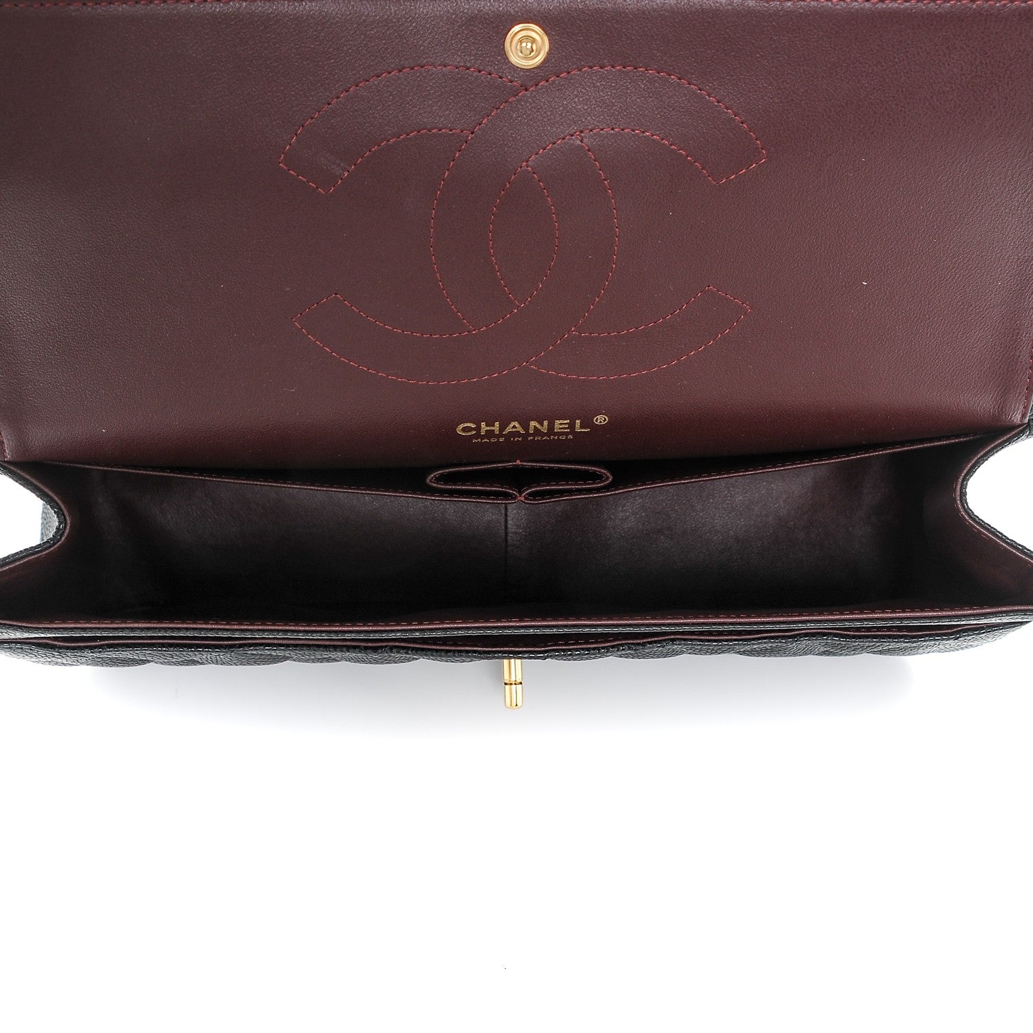 Chanel Caviar Quilted Jumbo Double Flap Black 5 of 7