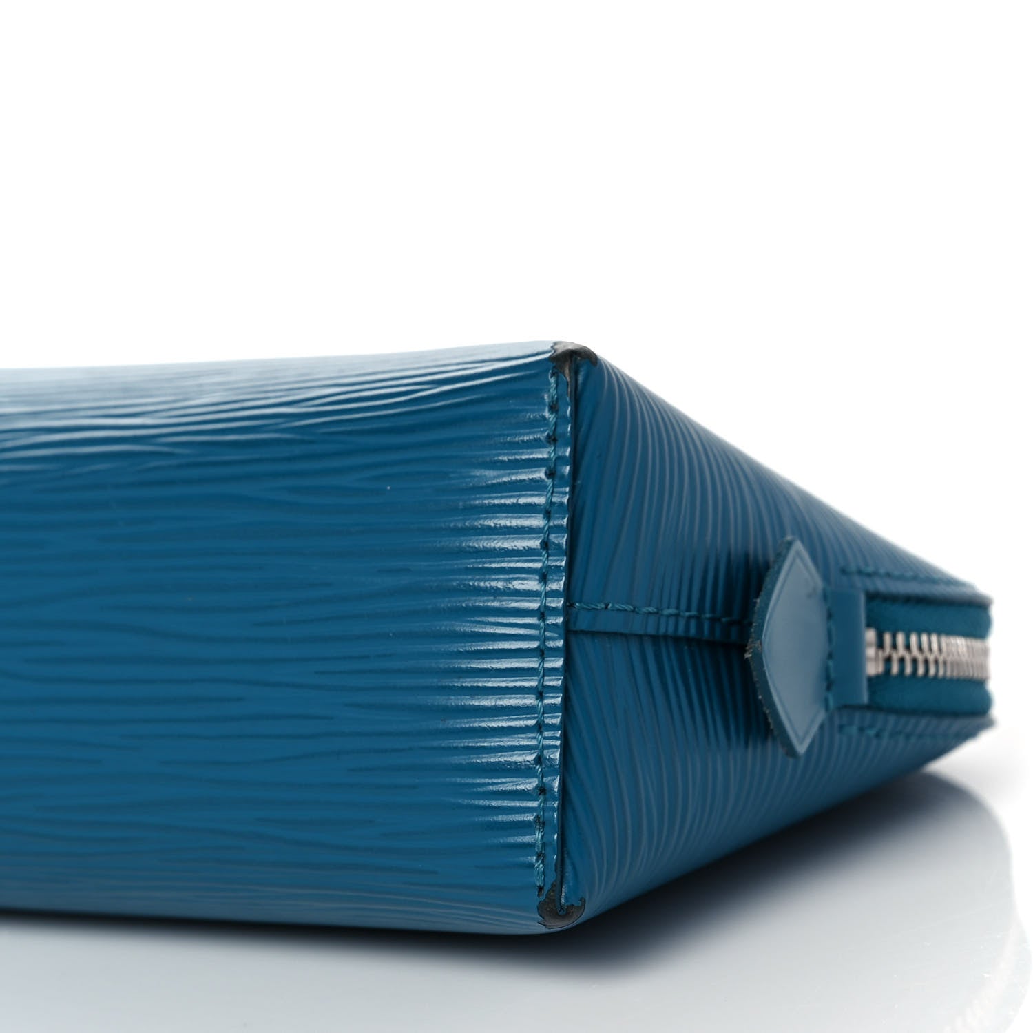 Louis Vuitton Epi Cosmetic Pouch Cyan 8 of 9