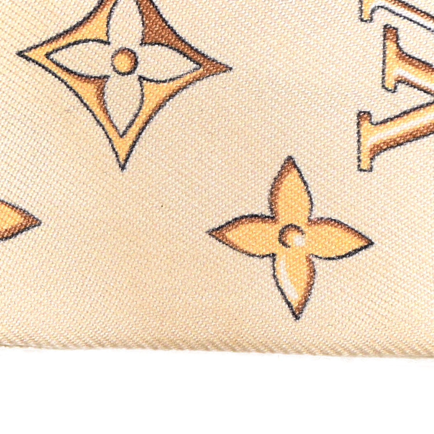 Louis Vuitton Silk Louisette BB Bandeau Gold 5 of 10