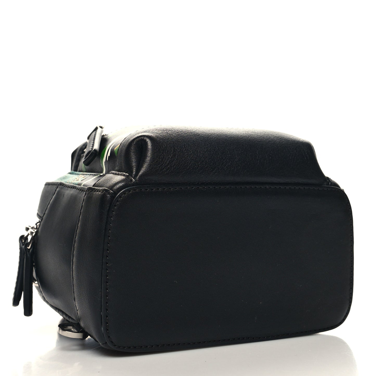 Calfskin Pop Rabbit Mini Backpack Black